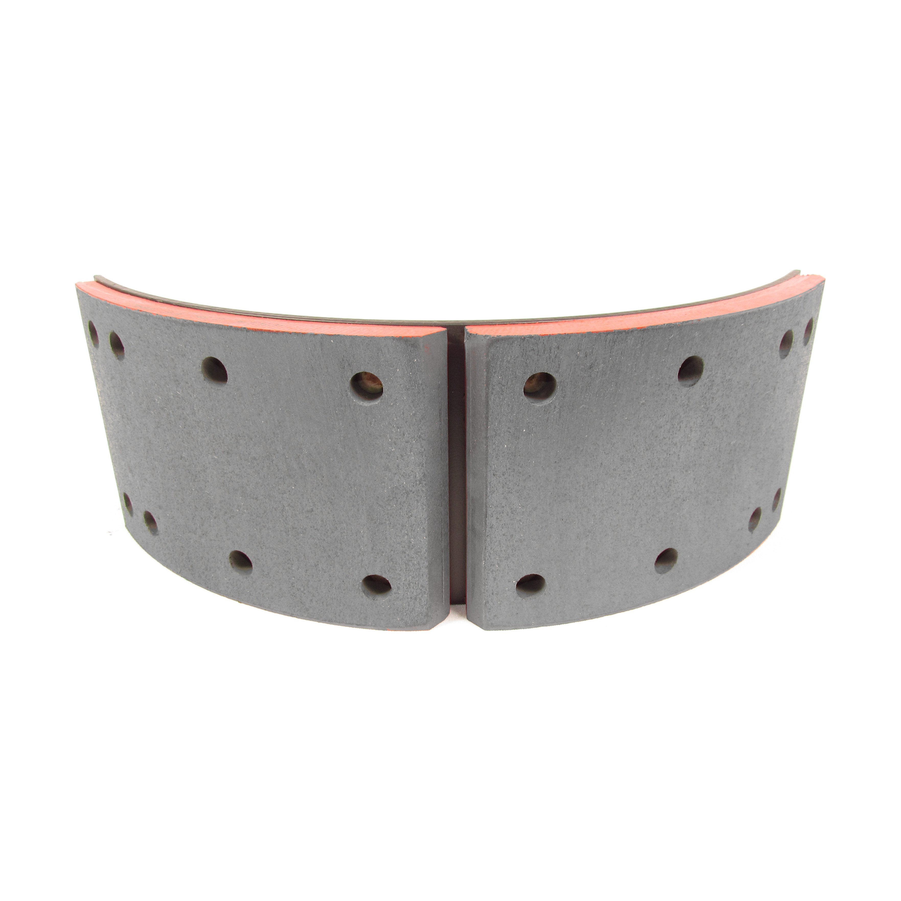 Fortpro 4524Q Mack Front Lined Brake Shoe - 23K GAWR, 16.5x5 Brake Size | F224859 | Heavy-Duty Truck & Trailer Brake Replacement for Improved Stopping Power