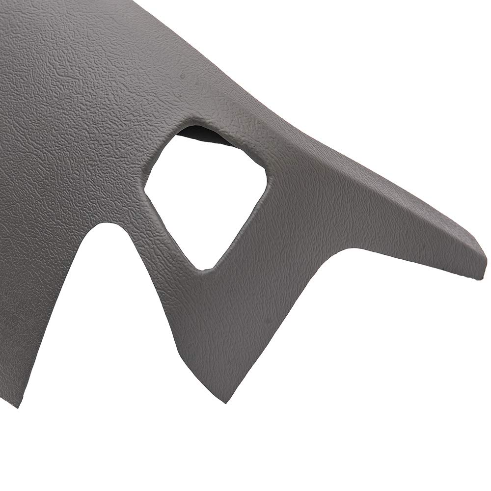 PIT66 Dashboard Cover for 2002-2005 Dodge Ram 1500 2500 3500 - Grey Instrument Panel Protector | UV Protection & Anti-Slip Design for Truck Interior Customization