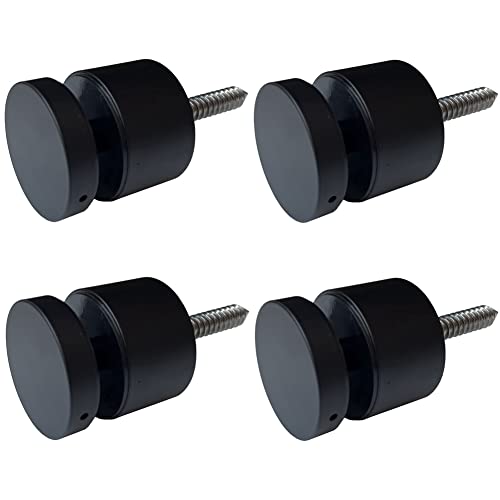 Matte Black - 4 Pack