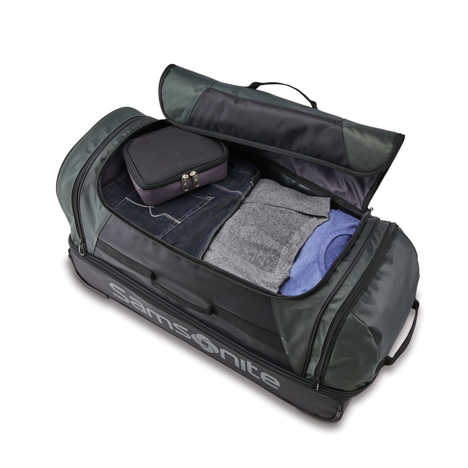 Samsonite Andante 2 28-Inch Wheeled Duffel Bag - Lightweight Spinner Luggage for Travel, Business Trips & Weekend Getaways