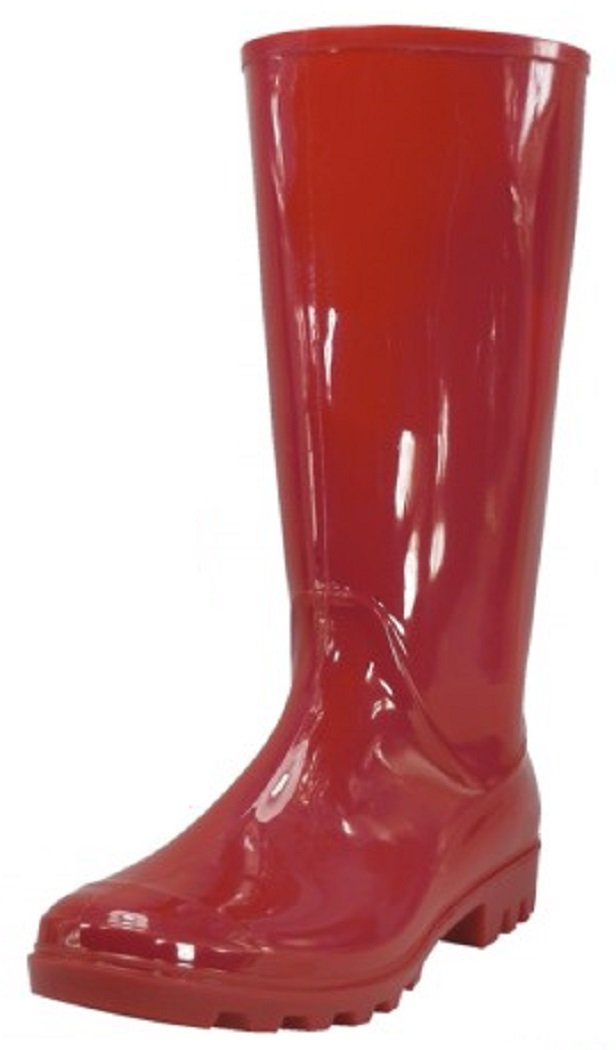 Women's Classic Rain Boots Size 18 - Waterproof Rubber Boots for Women - Comfortable & Stylish Rain Shoes for Outdoor, Gardening, and Wet Weather