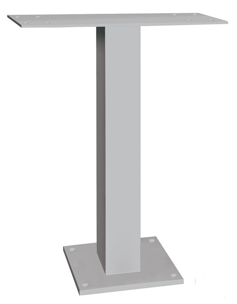 Aluminum Pedestal for 5-Door Surface Mounted Cell Phone Lockers - Secure Storage Solution for Schools, Gyms & Offices | Salsbury Industries