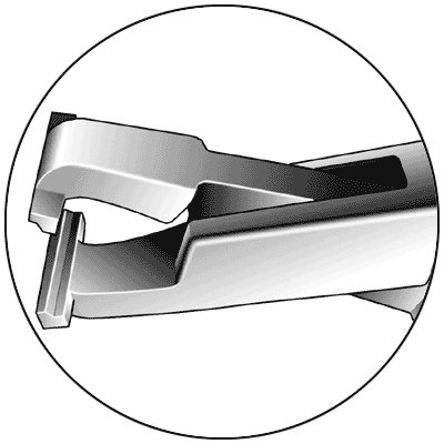Bayonet Bending Plier 0.5mm - Professional Jewelry Making Tool for Wire Bending and Shaping (Model 49 8138) - Perfect for DIY Crafts, Watch Repair, and Metalworking Projects