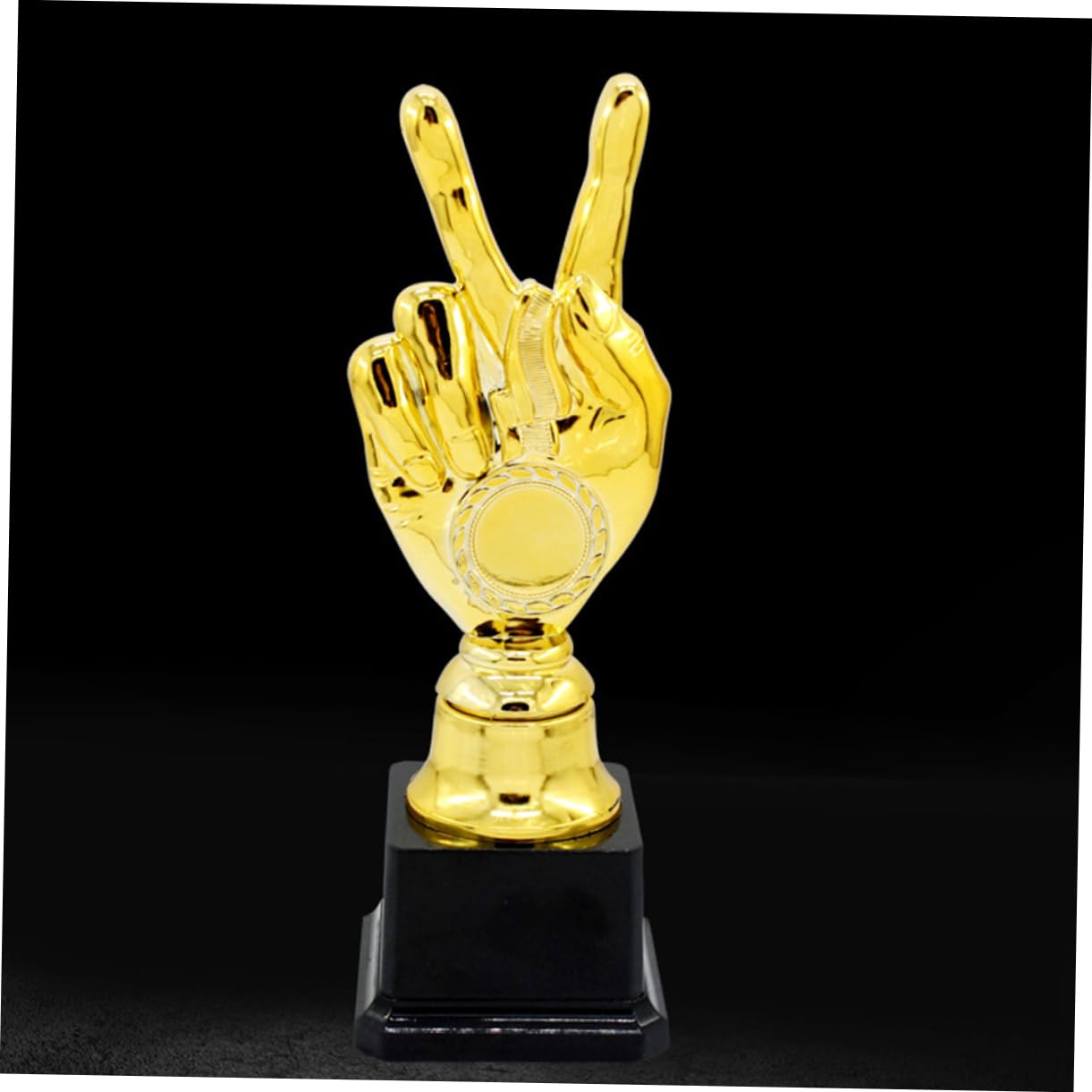 WOONEKY 3-Pack Gold Gym Trophy Cups - Reusable Sports Award Trophies for Competitions, School Events & Employee Recognition - Perfect for Champions, Winners & Achievement Celebrations