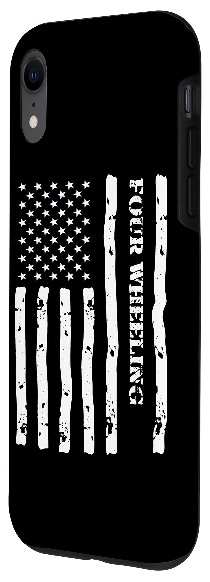 iPhone XR Case with USA Flag Design - Durable Protective Cover for iPhone XR - Perfect for Outdoor Adventures, Travel & Daily Use