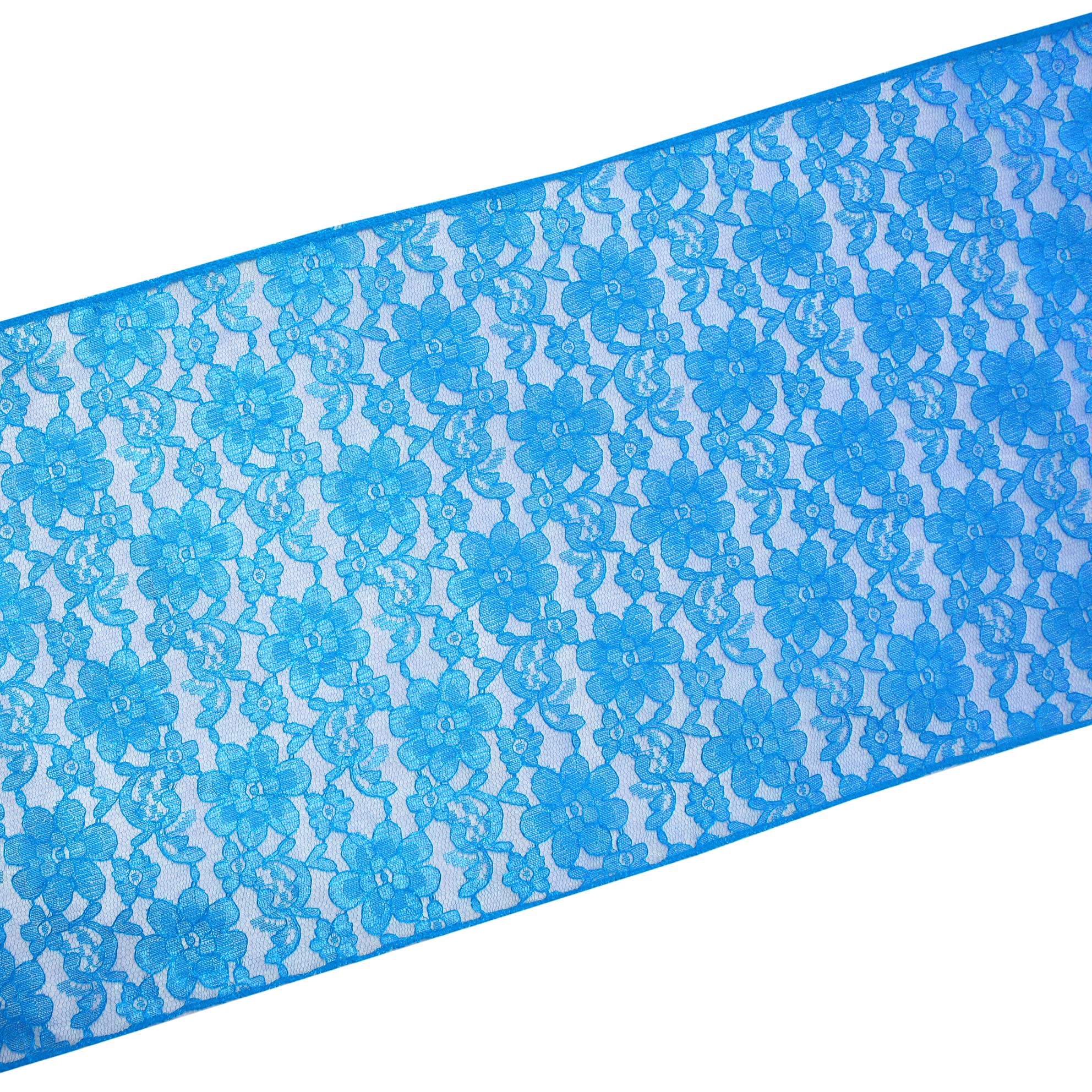 Elegant Floral Lace Table Runner - 12