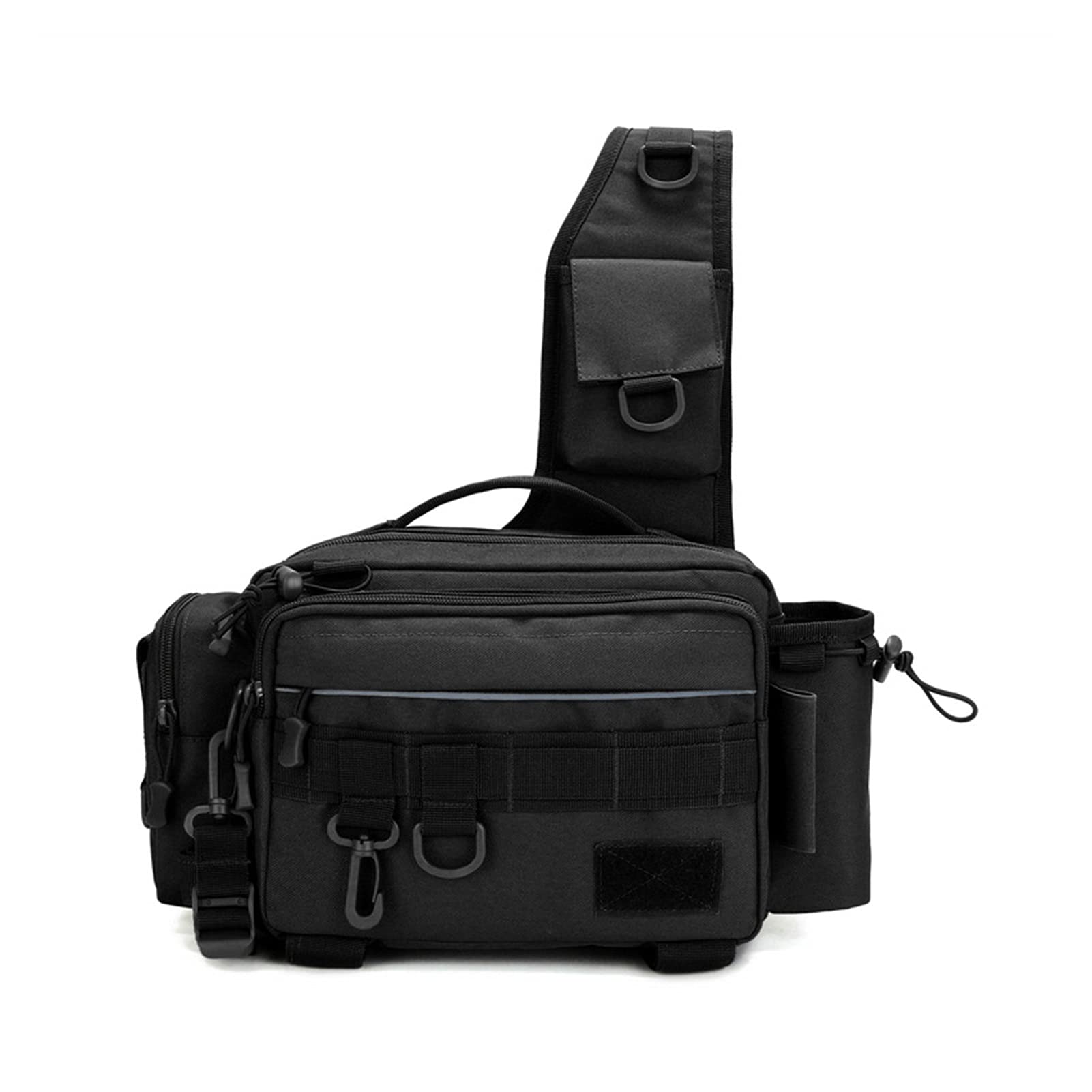 **Durable & Portable Fishing Rod Travel Bag - Multifunctional Tackle Storage for Lures, Gear & Poles - Single Shoulder, Crossbody & Waist Pack - Perfect for Travel, Camping & Outdoor Fishing (Color: A)**