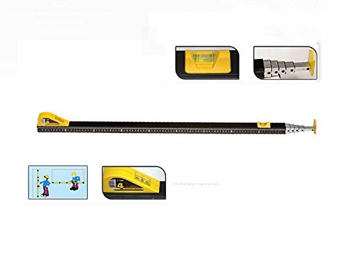 5M Telescopic Measuring Rod Stick - Extendable Fiberglass Ruler for Precise DIY, Construction & Landscaping Measurements (Indoor/Outdoor Use)
