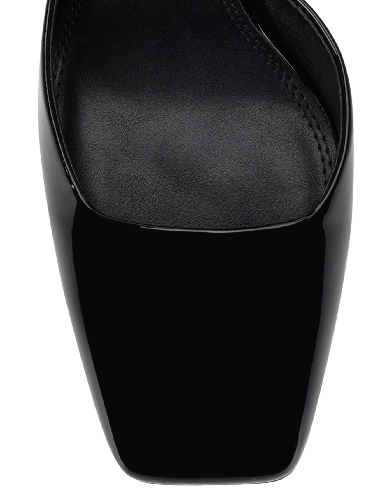 Travis Women's Closed Toe Block Heel Pumps - Black Patent Leather Dress Shoes for Office, Wedding & Formal Occasions