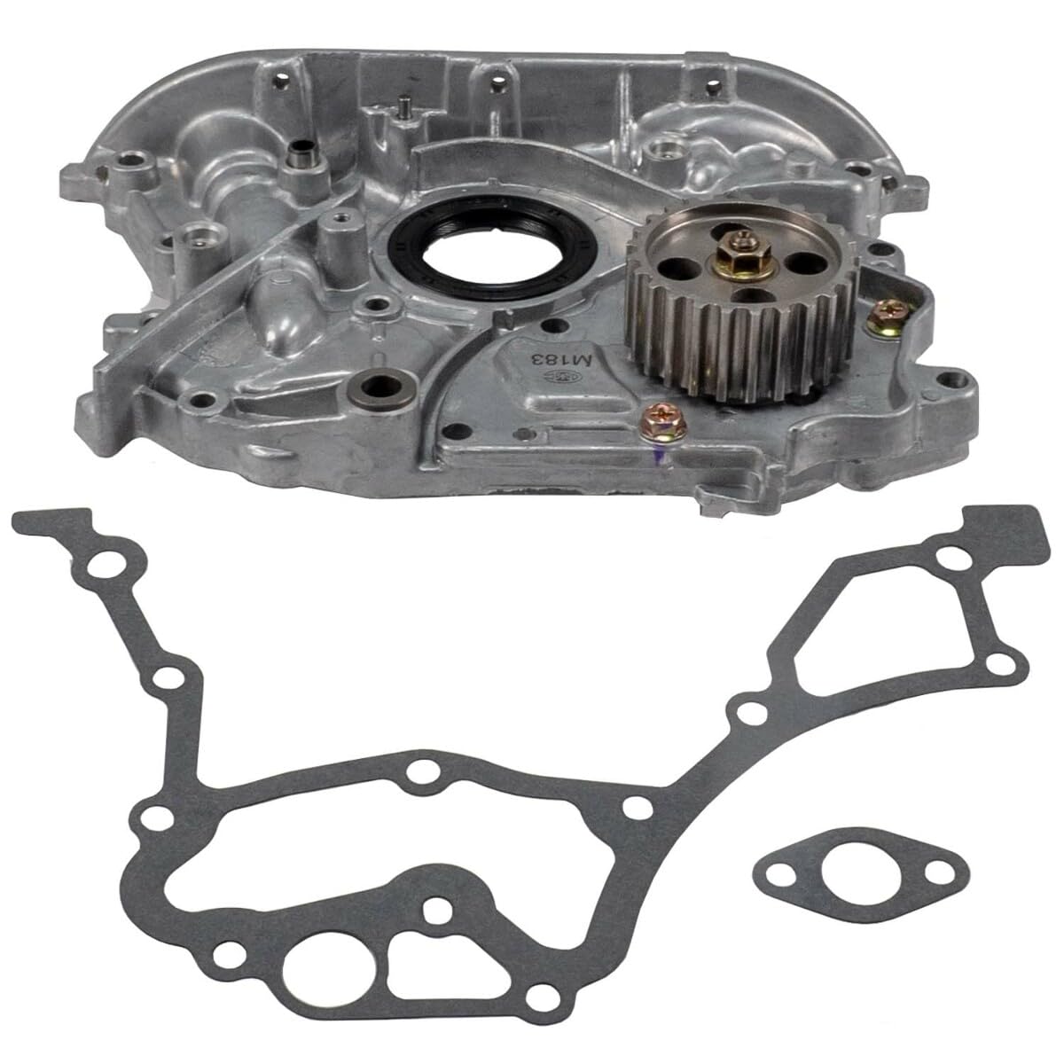 Melling M183 High Performance Engine Oil Pump - Compatible with Chevy, Ford, Dodge - Replacement for OEM 183 - Perfect for Engine Rebuilds & Performance Upgrades