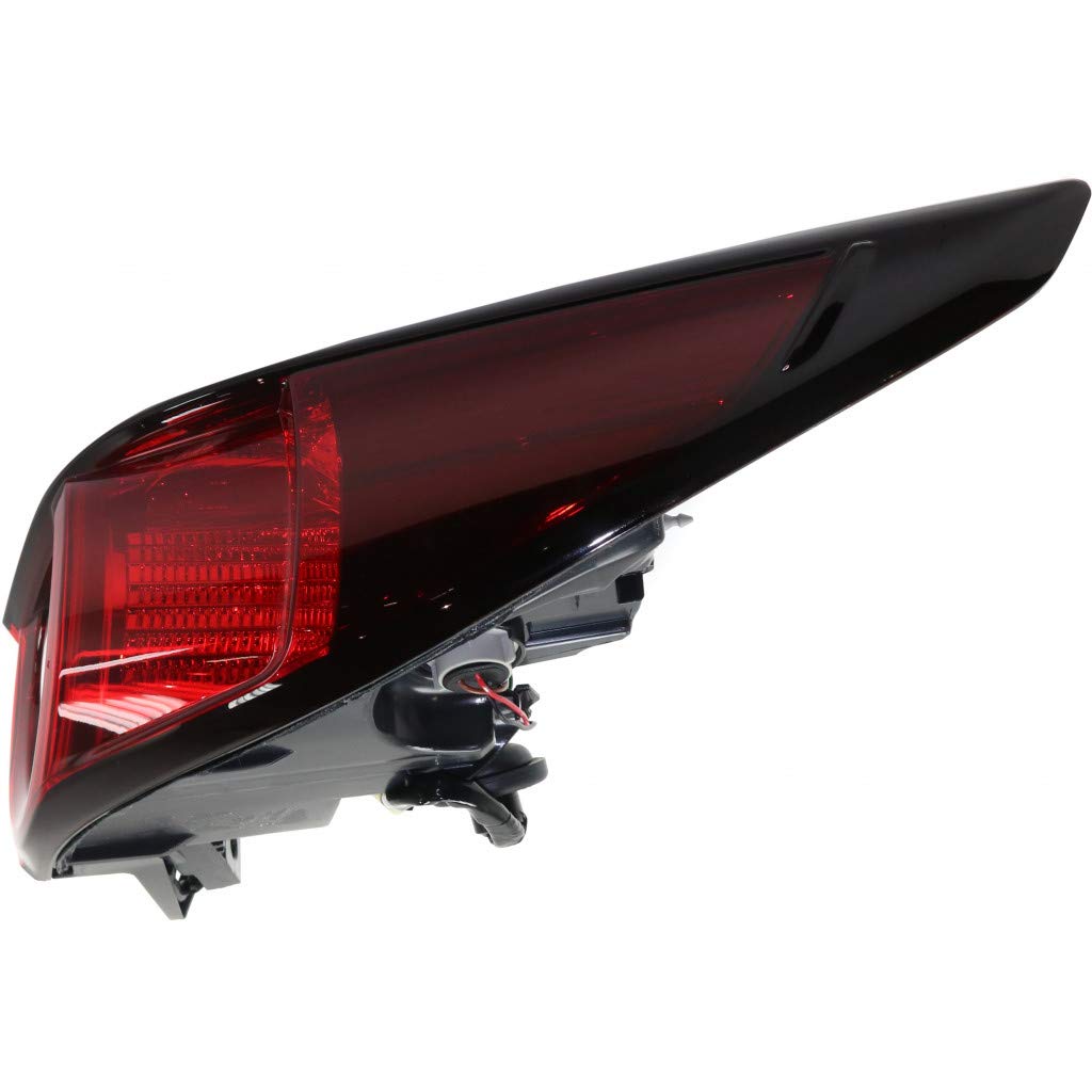 2017-2021 Mazda CX-5 Passenger Side Outer Tail Light Assembly - Compatible with Sport & Touring Models (MA2805125, KB8A-51-150F) - Perfect for Night Driving Safety & Vehicle Customization