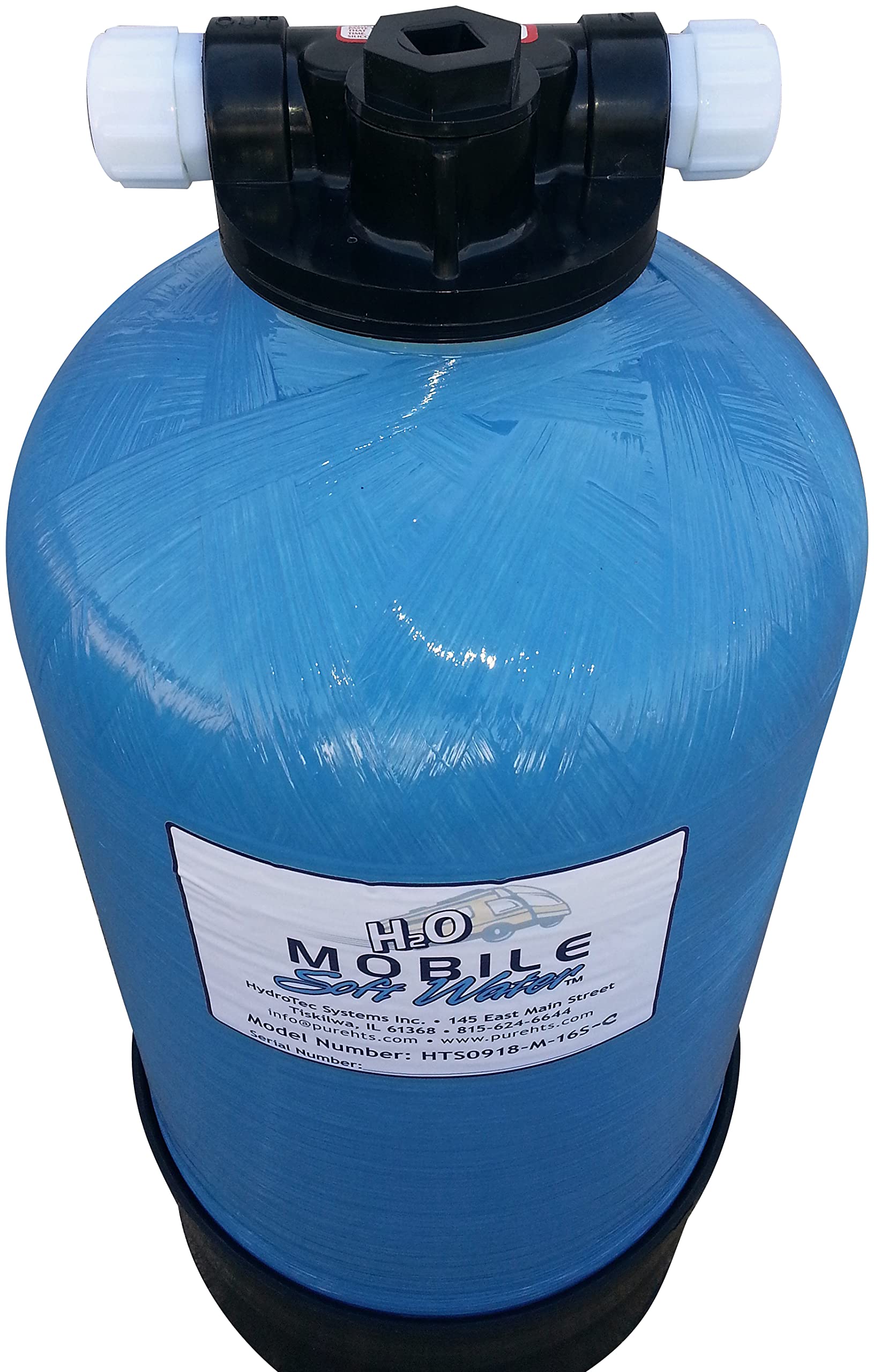 RV Portable Up Flow/Down Flow 0.5 CU FT Water Filter - Activated Carbon Charcoal Taste & Odor Removal | 500,000 ppm Free Chlorine Removal | Ideal for Camping, RVing & Outdoor Adventures