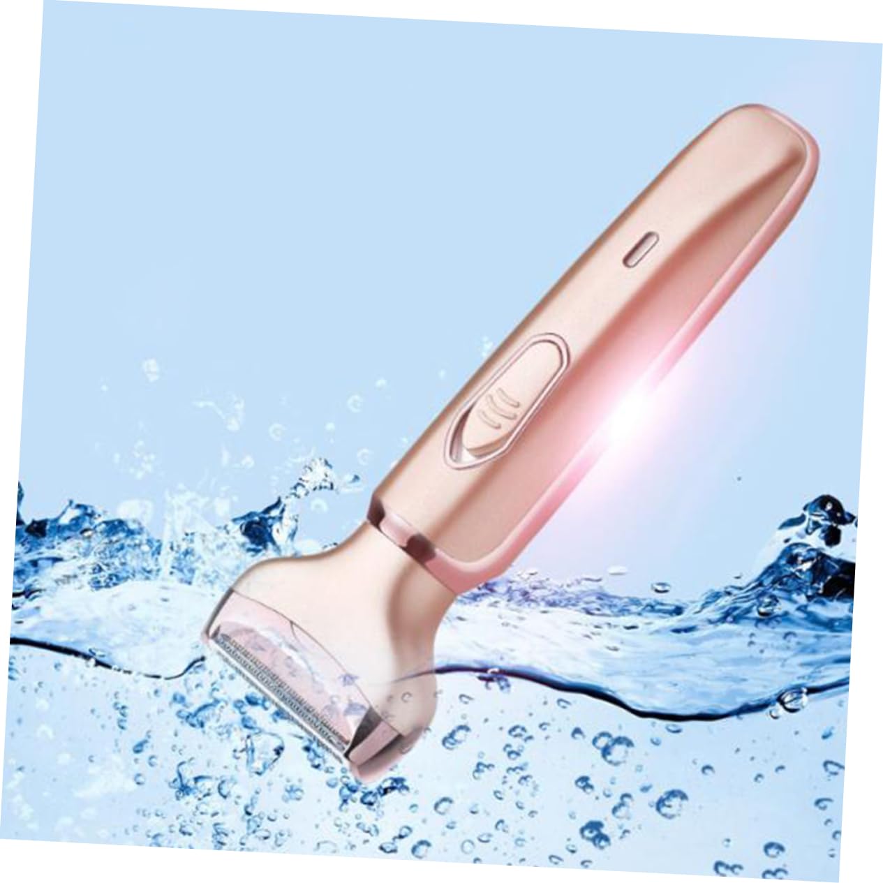 FOMIYES 2-in-1 Rechargeable Women's Hair Removal Shaver - Painless Trimmer for Face, Lips, Chin, Bikini, Arms & Legs | At-Home Hair Removal & Grooming for Smooth Skin