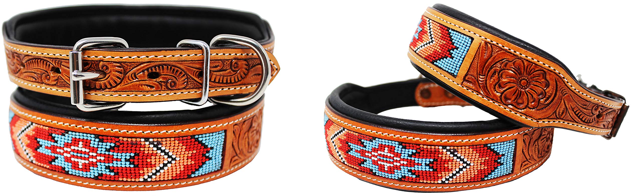 ProRider Rhinestone Dog Collar - Sparkling Crystal Cow Leather Pet Collar for Small & Medium Dogs - Perfect for Parties, Weddings & Special Occasions