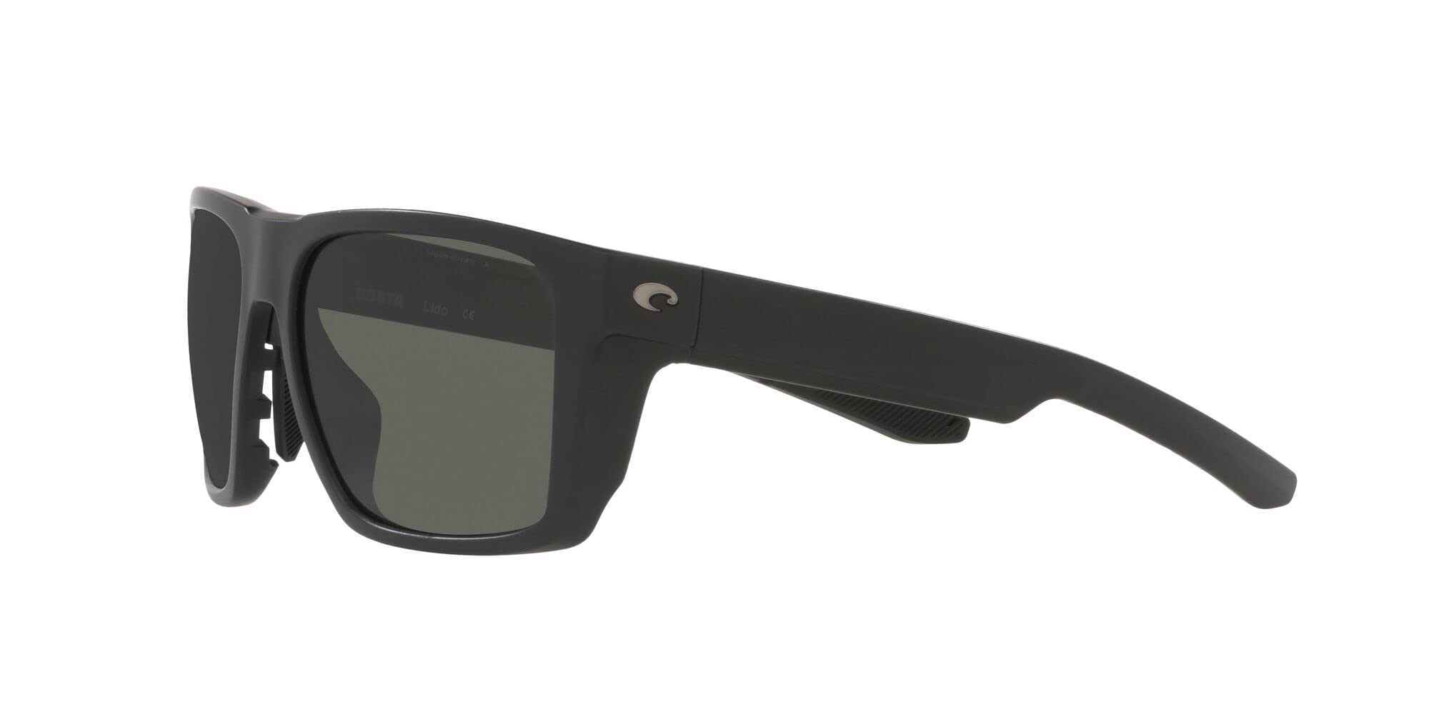 Costa Del Mar Men's Lido Square Polarized Sunglasses for Fishing, Driving & Outdoor Activities - UV Protection Aviator Style Shades