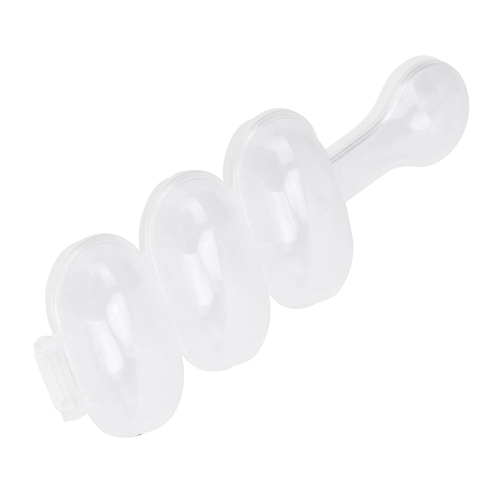 Premium Rice Ball Mould Shaker - Durable & Easy Clean Kitchen Tool for Sushi, Onigiri & Bento Making - Perfect for Home Chefs, School Lunches & Professional Use (White)