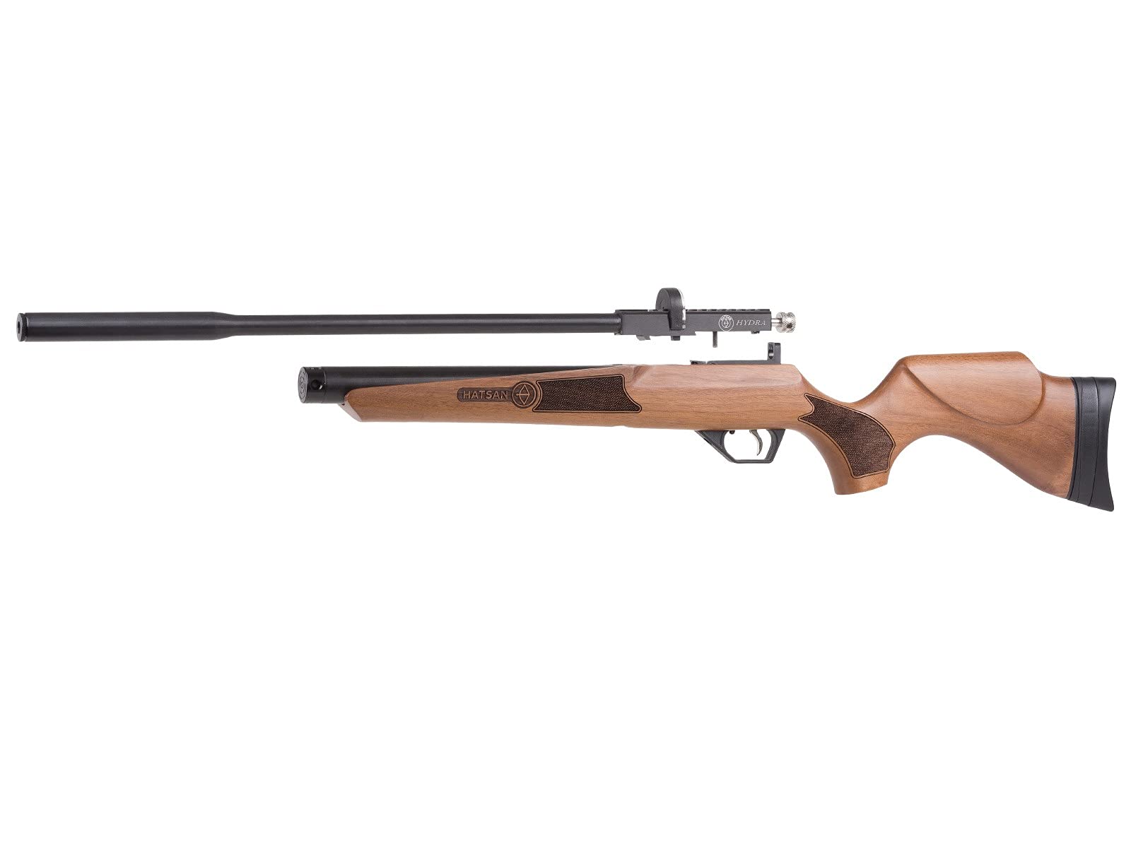 Hatsan Hydra QE PCP Air Rifle - .22 Caliber Walnut Stock Air Gun for Hunting, Target Shooting & Pest Control | Quiet & Powerful Pre-Charged Pneumatic Rifle