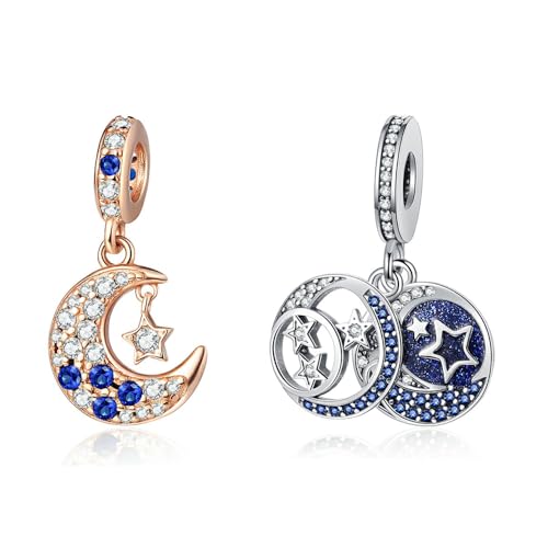 Night Sky and Star Crescent Moon