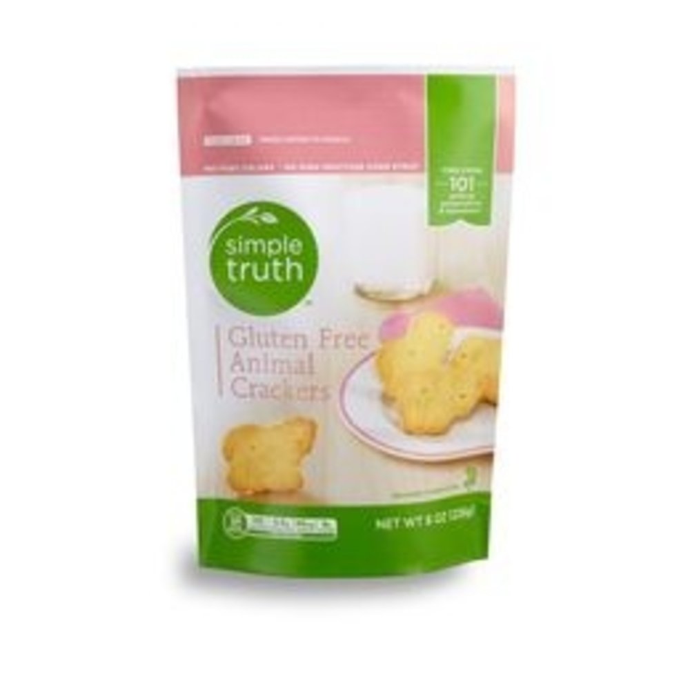 Simple Truth Gluten Free Animal Crackers - 3 Pack | Organic Snacks for Kids, School Lunch, Travel & Parties | Vegan, Non-GMO, Allergy Friendly Treats