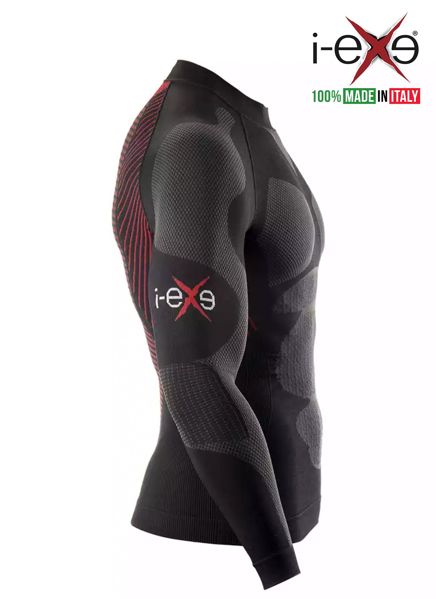 I-EXE Men's & Women's Compression Shirt - Short & Long Sleeve Workout Tee for Gym, Running, Yoga & Muscle Recovery | Moisture Wicking & Breathable Activewear for Training & Sports Performance