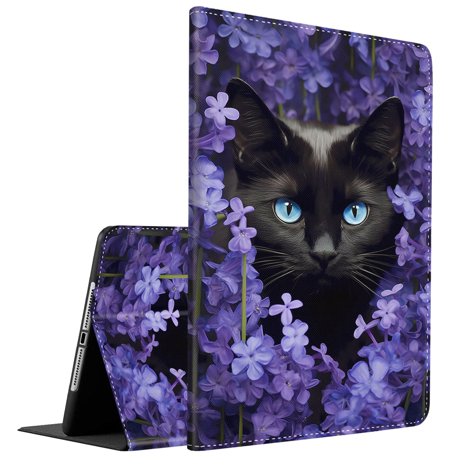 Premium Leather Smart Case for iPad 9th/8th/7th Gen (2021/2020/2019) 10.2
