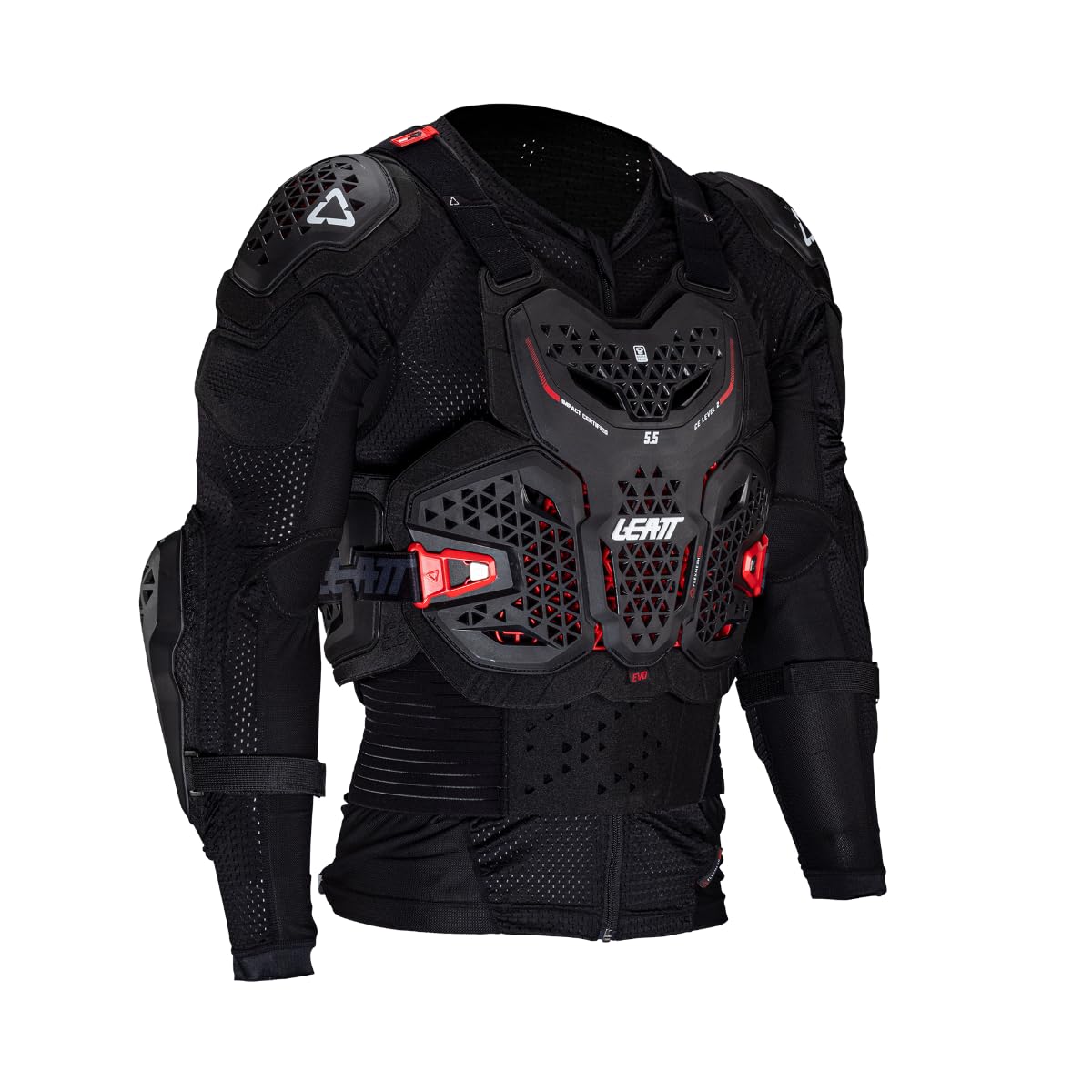 Leatt Body Protector 5.5 Evo - CE Certified Motocross Chest Protector for Off-Road & MX Racing - Impact Protection for Dirt Bike, ATV & Adventure Riding