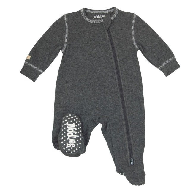 Juddlies Breathe Eze Sleeper - Charcoal Grey Fleck Baby Swaddle Blanket for Newborns | Soft & Breathable Sleep Sack for Safe & Comfortable Nighttime Sleep | Perfect for Nursery, Travel & Gifts