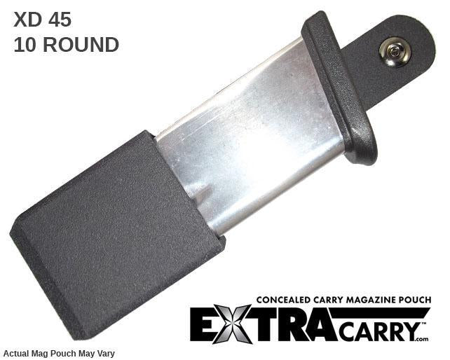 Springfield XD 45 ACP 10-Round Magazine Pouch - Tactical Gun Accessory for Range Shooting & Concealed Carry
