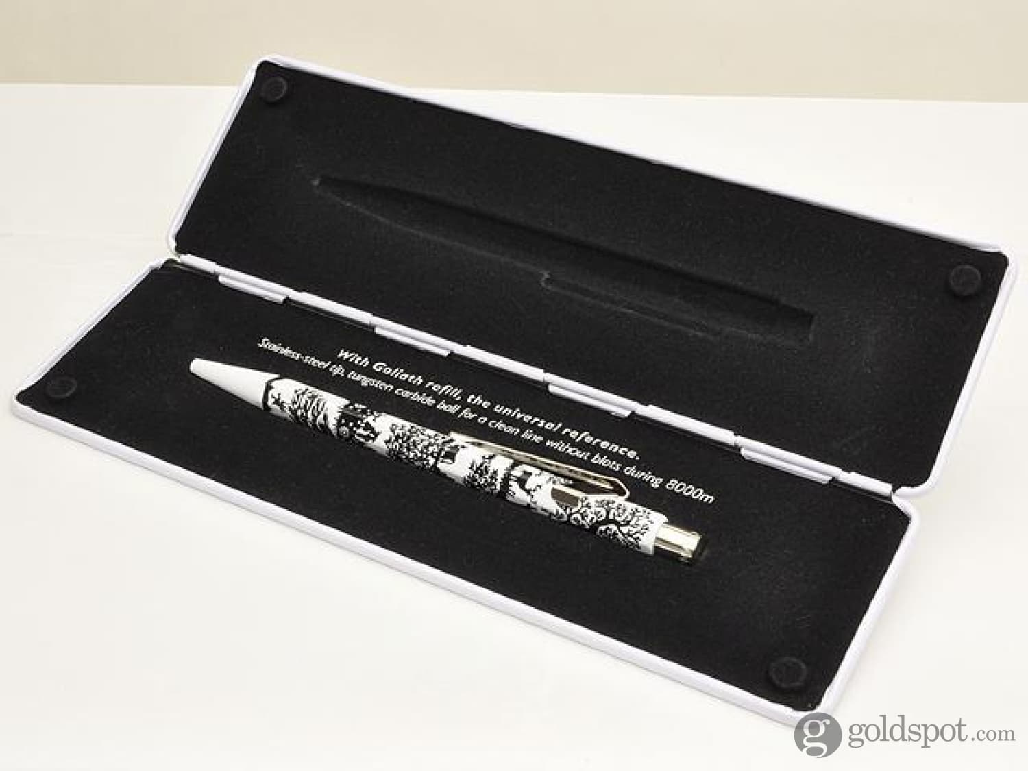 Caran d'Ache 849 Totally Swiss Ballpoint Pen - Premium Swiss-Made Writing Instrument for Office, School & Gifts | Elegant Paper Cutout Design for Professionals & Collectors
