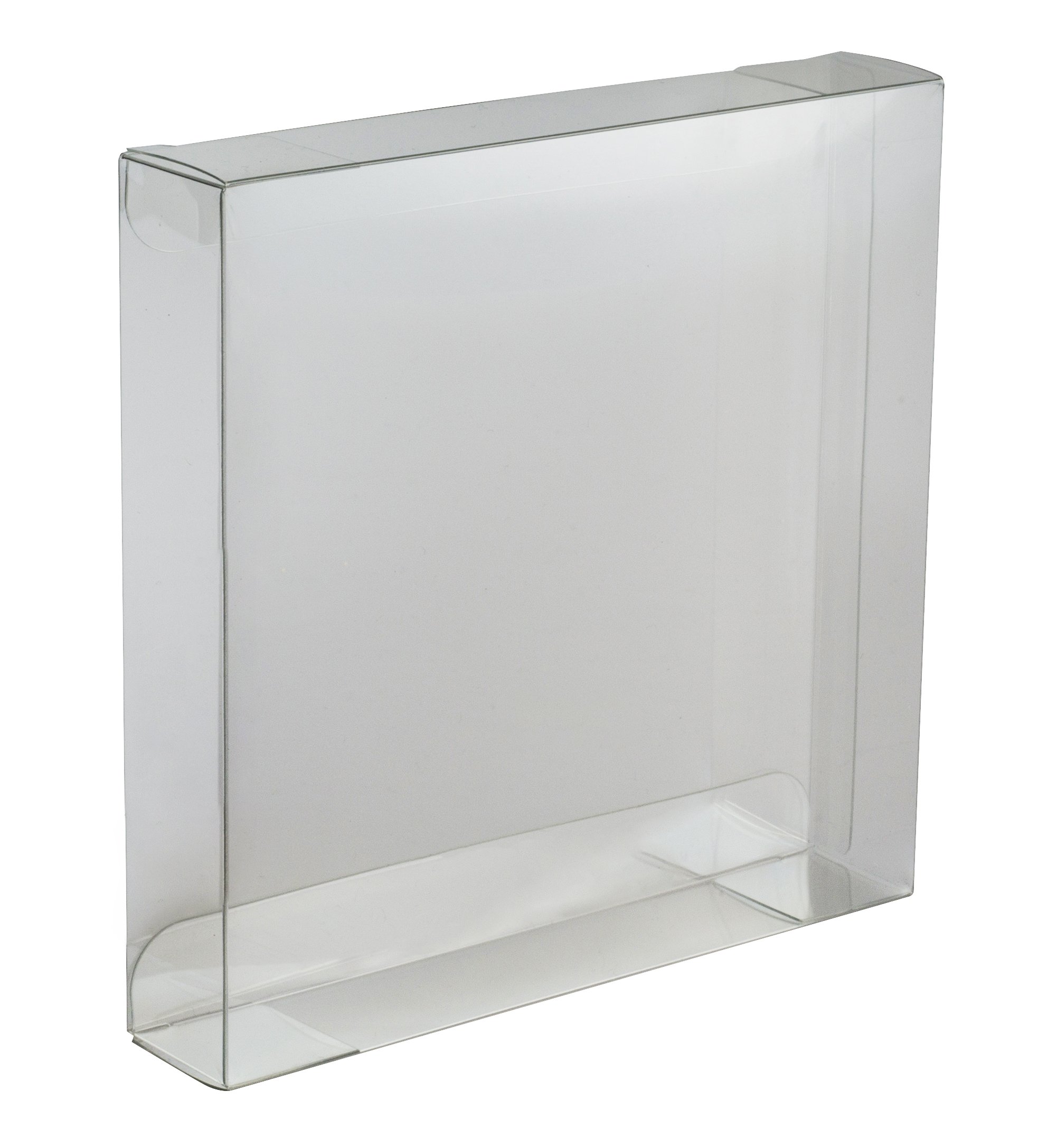 EVORETRO Clear PET Game Boy & Game Boy Advance Protective Cases - 0.40mm Thick Acid-Free Video Game Box Protectors (25-Pack) | Perfect for Collectors, Storage & Display of Retro Nintendo Cartridges