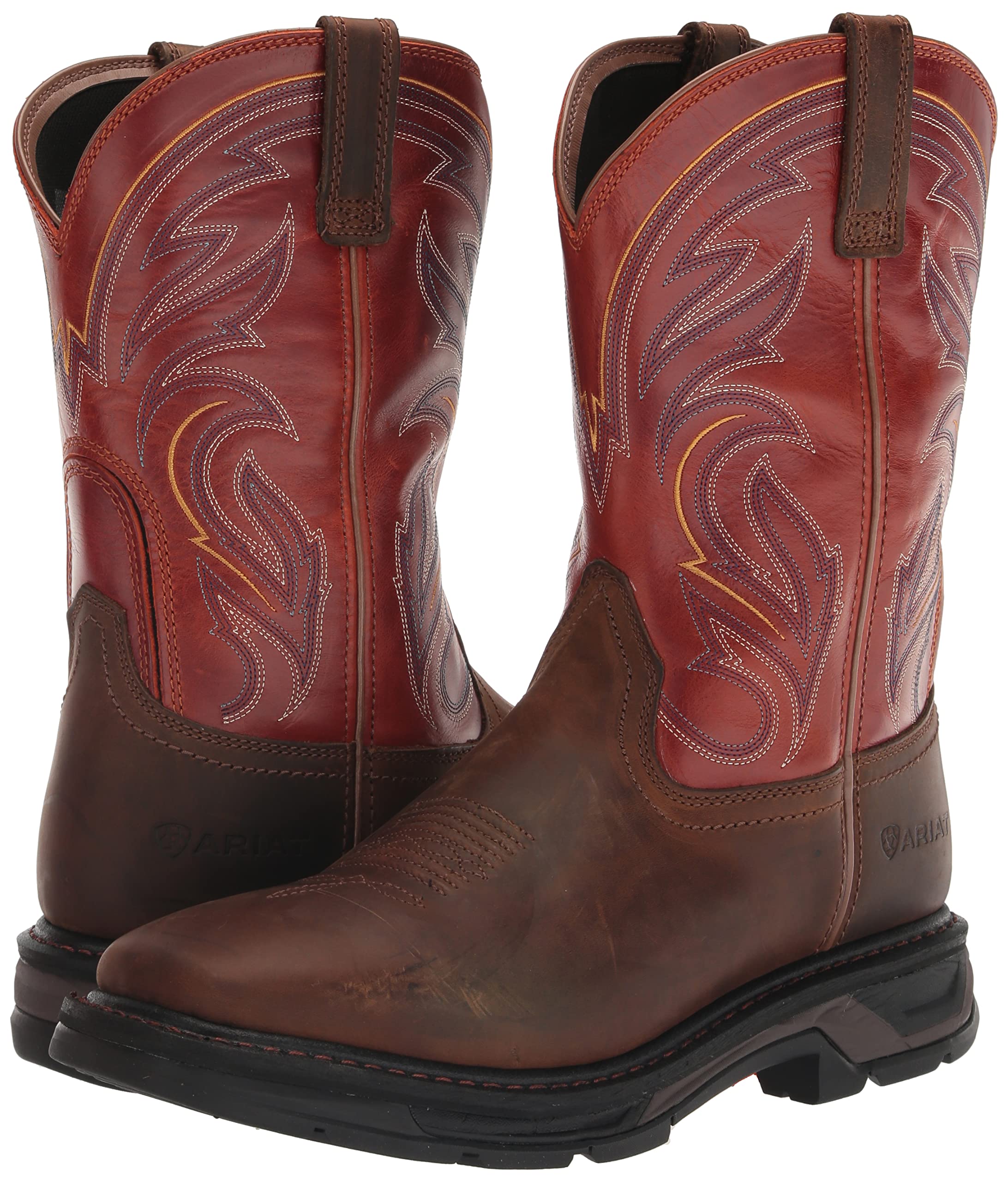 Ariat Men's Workhog Xt Cottonwood Work Boot - Durable & Comfortable Steel Toe Work Boots for Construction, Farming & Outdoor Work