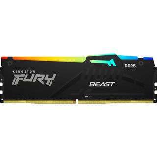Kingston Fury RGB 32GB (2x16GB) DDR5 6000MHz CL40 XMP Gaming Memory Kit - High Performance RAM for PC Builds, Gaming, and Content Creation