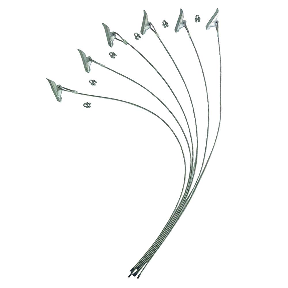 Shelter Giant 22612 Duckbill Anchors - Heavy Duty Metal Wall Anchors for Concrete & Masonry (Silver, 10-Pack) - Perfect for Hanging Shelves, Mirrors & Home Decor