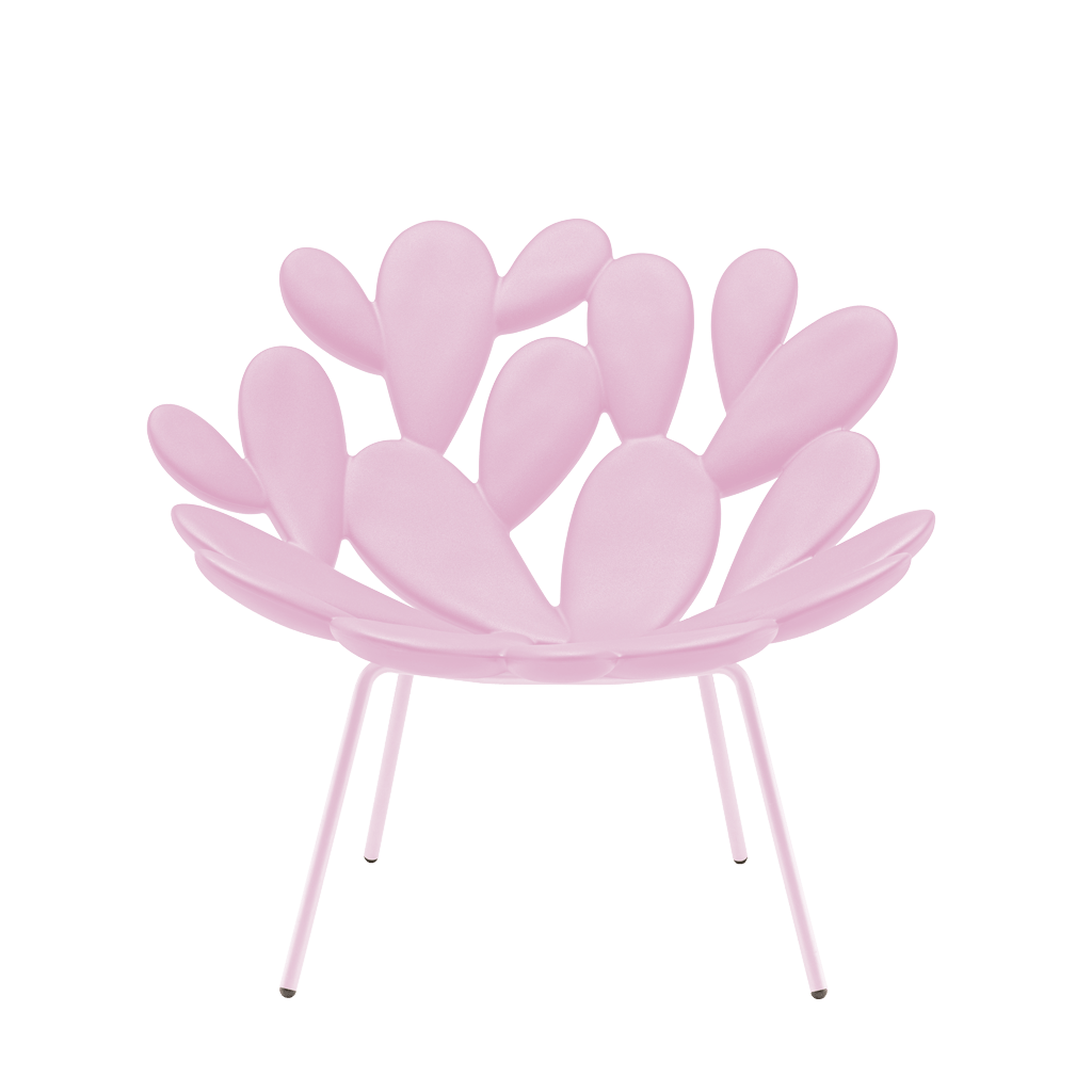 Qeeboo Filicudi Armchair - Modern Designer Chair for Living Room, Lounge & Office - Stylish Seating for Home Decor & Interior Design