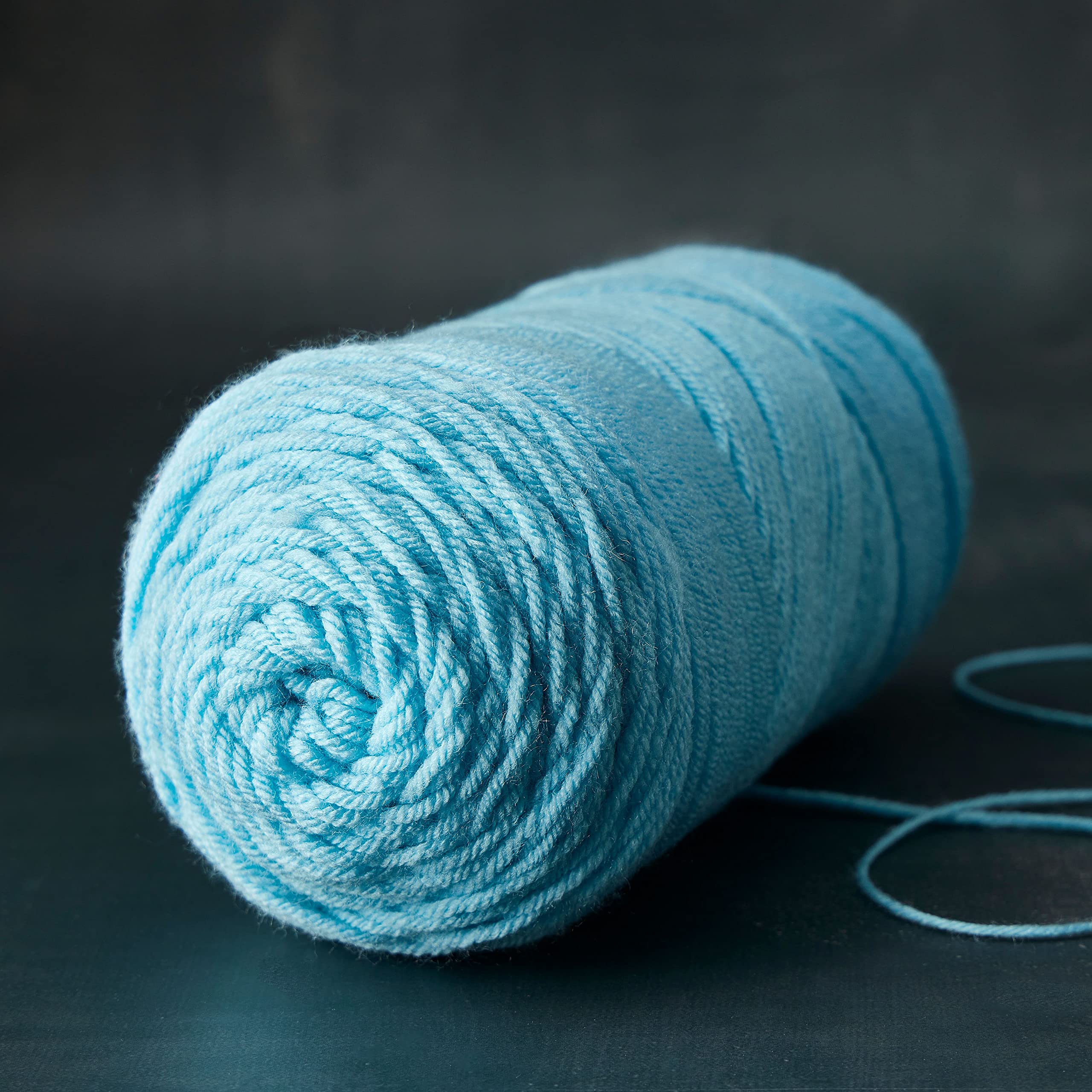 Loops & Threads® Soft Classic™ Solid Yarn - 12 Pack Bulk for Knitting, Crochet & DIY Crafts - Premium Acrylic Yarn for Blankets, Scarves & Home Decor (Michaels Exclusive)