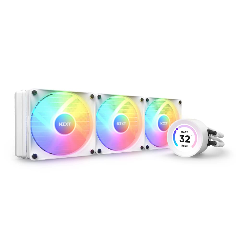 NZXT Kraken Elite RGB 360mm AIO Liquid CPU Cooler with 2.36