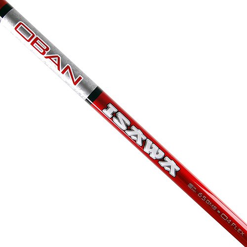 Oban Isawa Red 55 Stiff Flex Golf Shaft with Ping G/G30/G400 Adapter & Velvet Grip - Perfect for Drivers, Fairway Woods, and Hybrids to Improve Distance and Accuracy