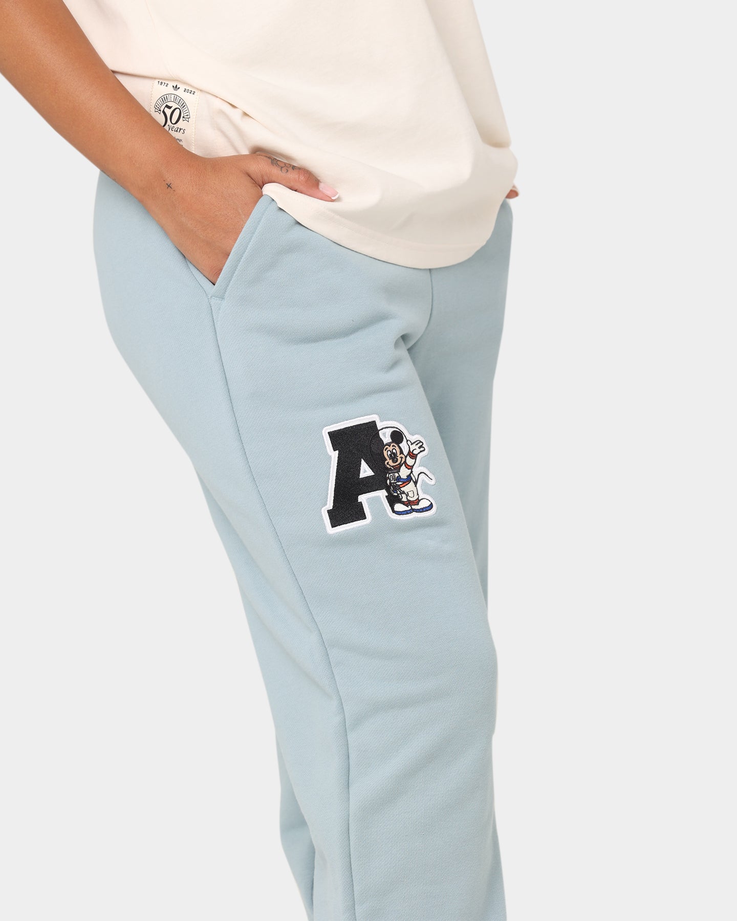 Adidas X Disney Women's Jogger Pants - Magic Grey Athletic Lounge Pants for Casual Wear, Running & Yoga