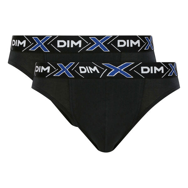 2-Pack X TEMPÂ® Black Stretch Cotton Underwear - Soft & Breathable for Everyday Comfort, Workout & Lounge Wear