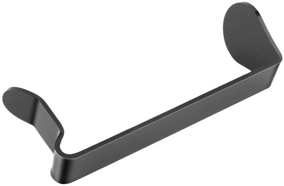 Premium Acrylic Headphone Stand - Stylish Desk Display Holder for Gaming Headsets, Earphones & Wireless Headphones (Black) - Perfect for Office, Gaming Setup & Home Organization