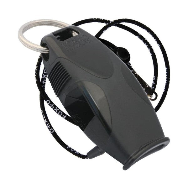 Fox 40 Sharx Whistle with Lanyard - Loud Safety Whistle for Referees, Coaches & Emergency Situations - Perfect for Sports Games, Outdoor Activities & Survival Kits