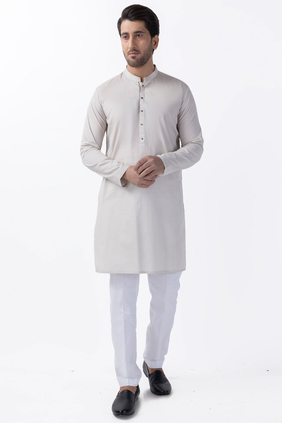 Blended Light Sage Kurta Almirah - Stylish Indian Ethnic Wardrobe Organizer for Home & Office Use