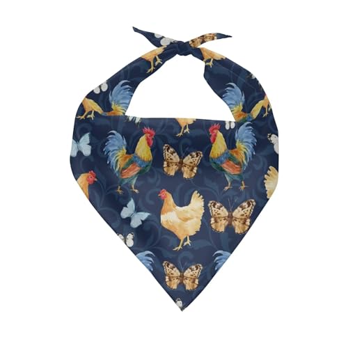 Butterfly Rooster Chicken