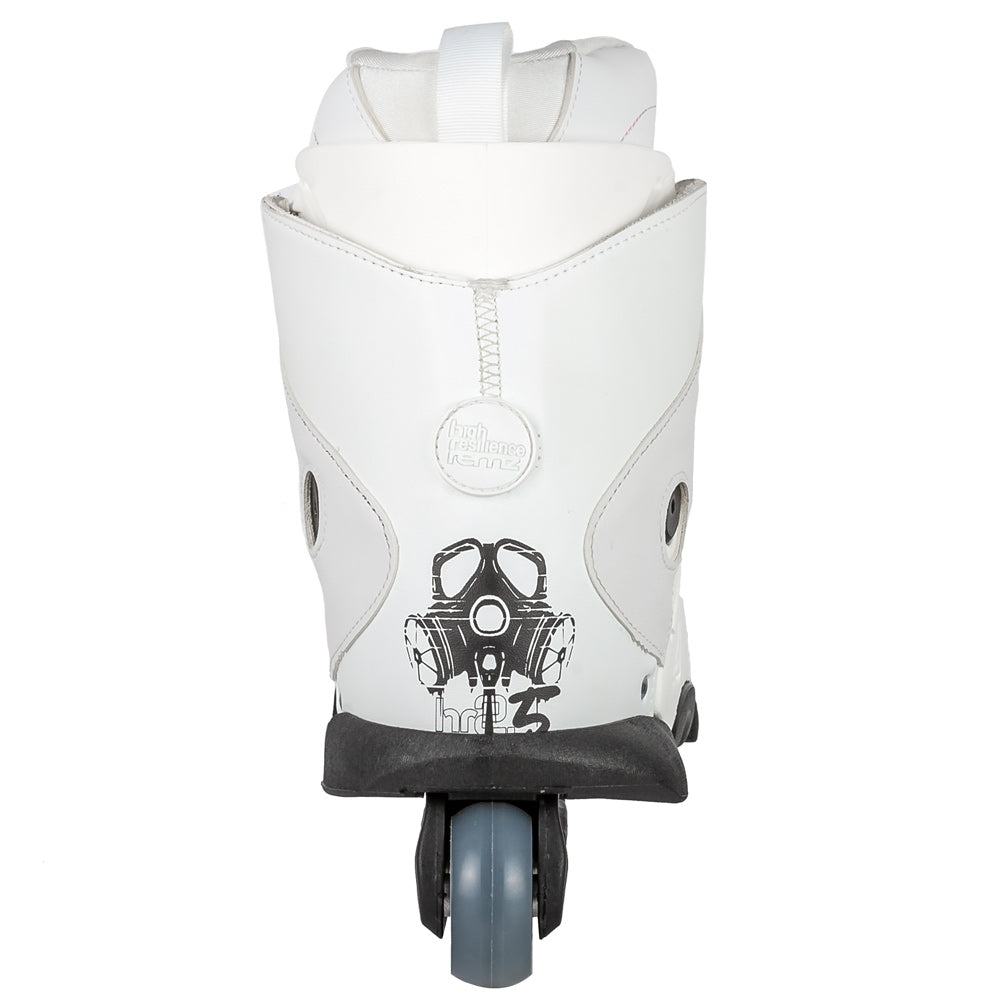 Remz HR 2.5 White Inline Skates - Premium Aggressive Rollerblades for Men & Women - Perfect for Urban Skating, Park Tricks and Street Performance
