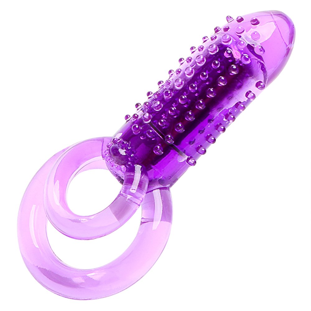 Premium Cock Ring & Vibrator for Men - Delay Ejaculation, Enhance Pleasure | Clitoral Stimulator Couples Sex Toy | Perfect for Intimate Nights & Solo Play