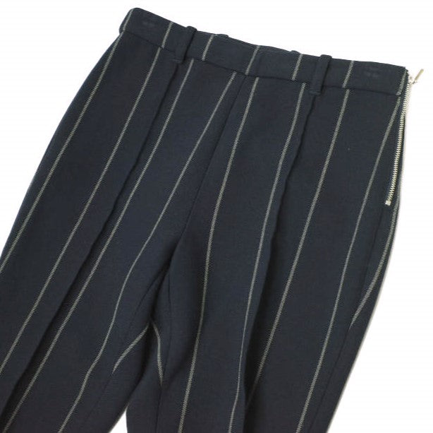 3.1 Phillip Lim Slim Fit Pinstripe Dress Pants for Women - Polyester Rayon Blend Business Trousers - Perfect for Office Wear, Business Meetings & Professional Occasions