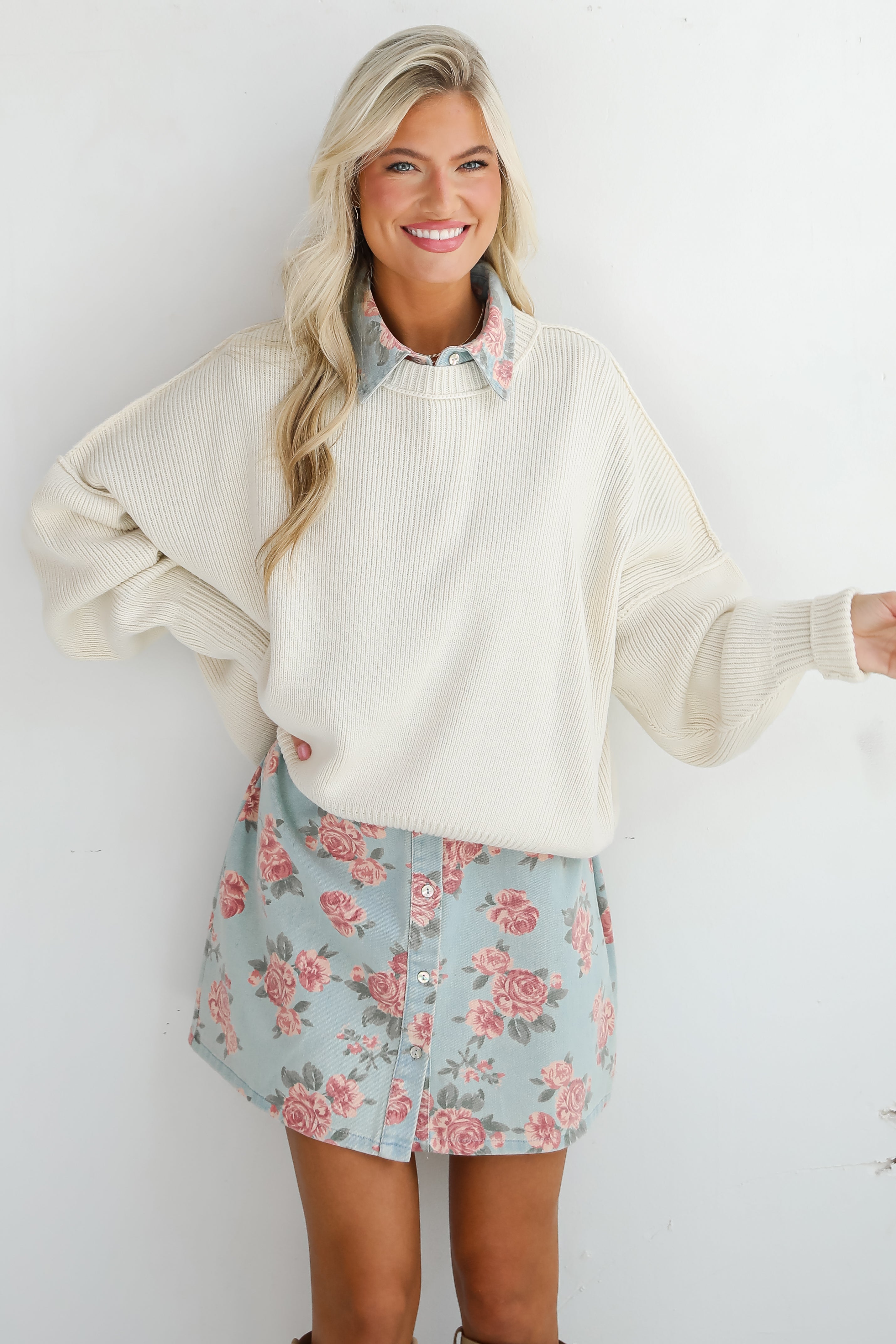 Classically Comfy Oversized Sweater for Women - Soft & Cozy Winter Pullover | Perfect for Casual Outfits, Lounge Wear & Cold Weather Fashion