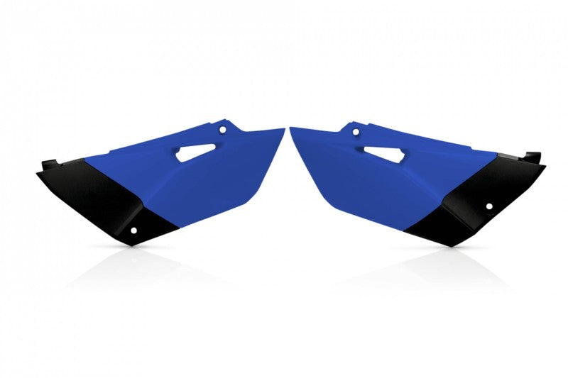 Acerbis Replacement Side Panels for Yamaha YZ85 15-21 - Durable Black Plastic Motorcycle Body Panels | Perfect for Off-Road Racing & Motocross Maintenance