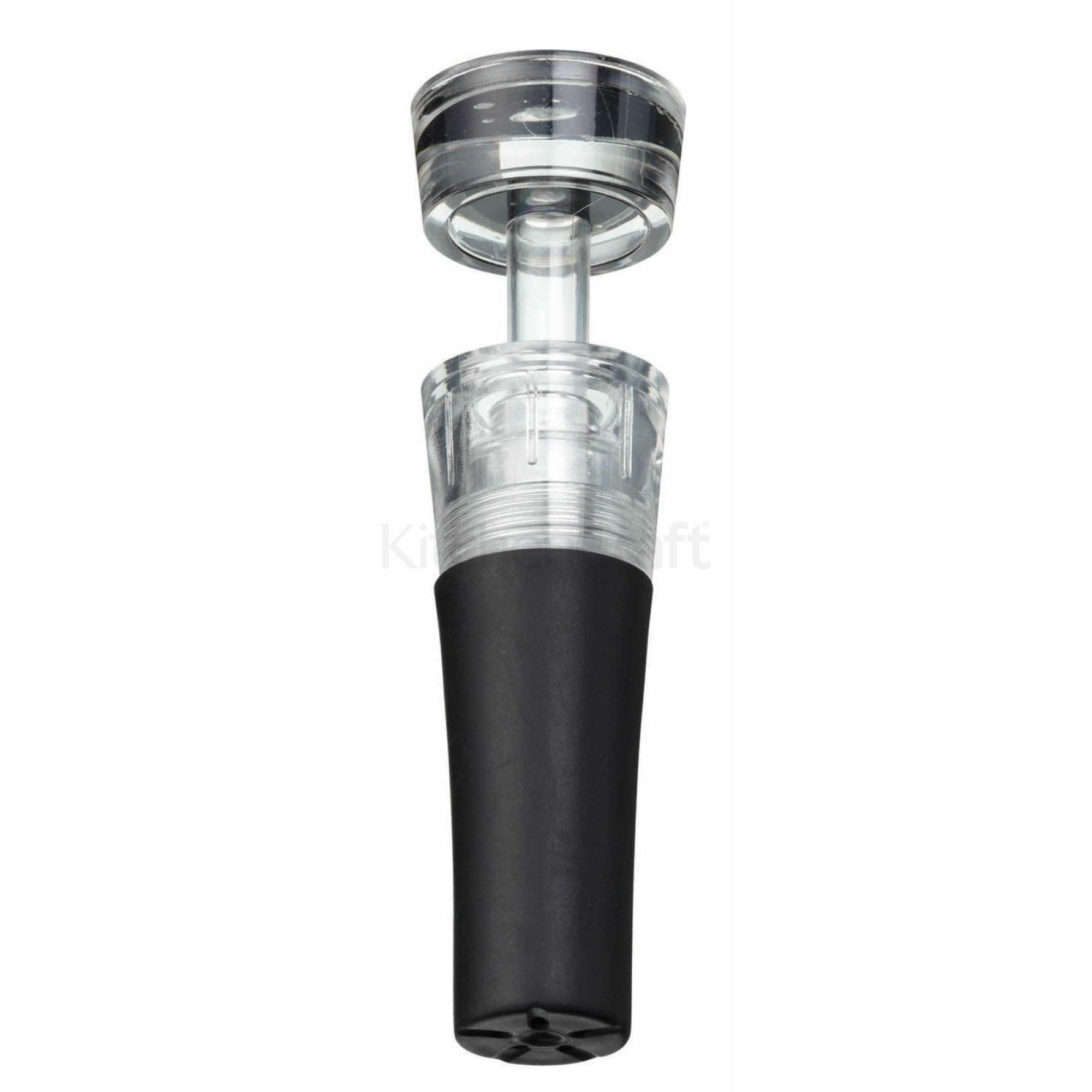 Bar Craft Wine Pump Stopper and Preserver - Vacuum Sealer for Wine Bottles | Keep Wine Fresh for Weeks | Perfect for Parties, Restaurants, and Home Bars