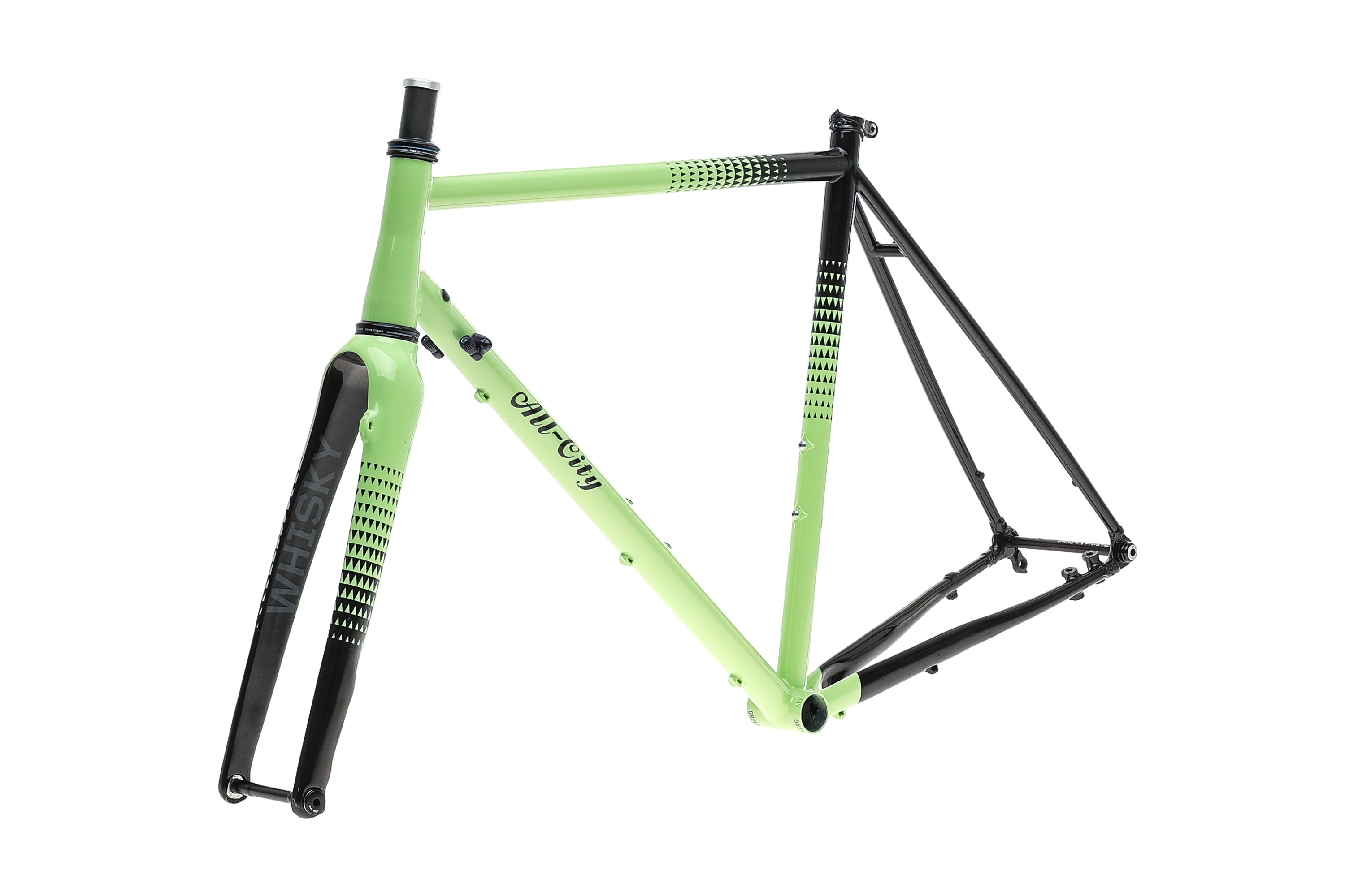 All City Zig Zag 55cm Frameset 2023 - Lightweight Urban Bike Frame for Commuting & City Riding